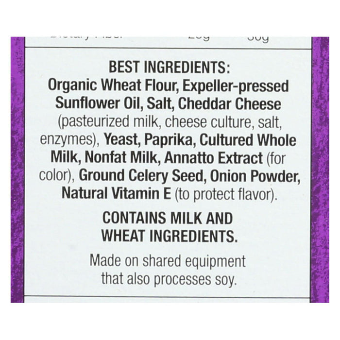 Annie's Homegrown - Snack Crackr Ched Bun - Case Of 12-7.5 Oz.