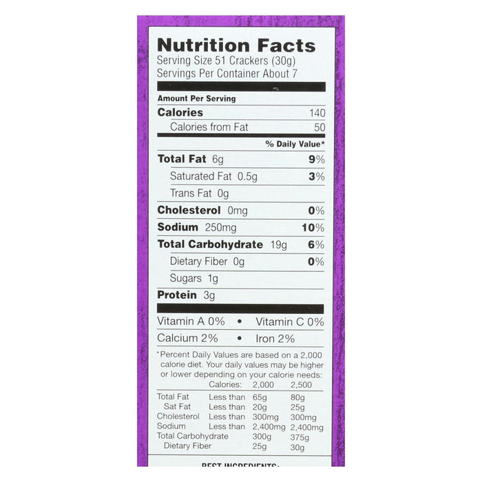 Annie's Homegrown - Snack Crackr Ched Bun - Case Of 12-7.5 Oz.