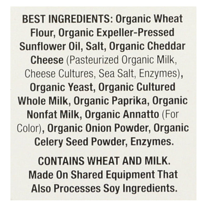 ANNIE'S HOMEGROWN, Organic Bunnies Crackers, Cheddar, Pack of 6, 11.25 OZ No Artificial Ingredients