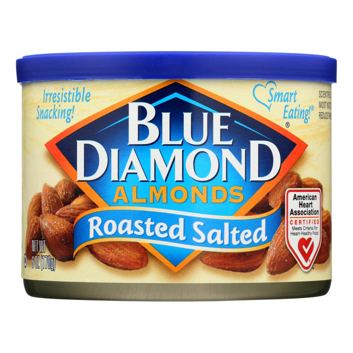 Blue Diamond 6 Oz, Roasted Salted Almond Nuts (Pack of 1)