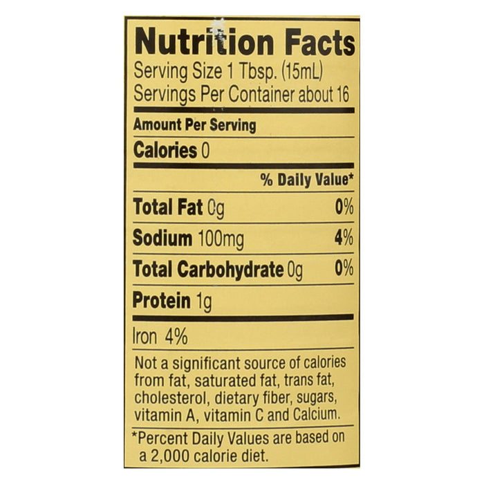 Reese Clam Juice Bottle - Case Of 6 - 8 Fl Oz