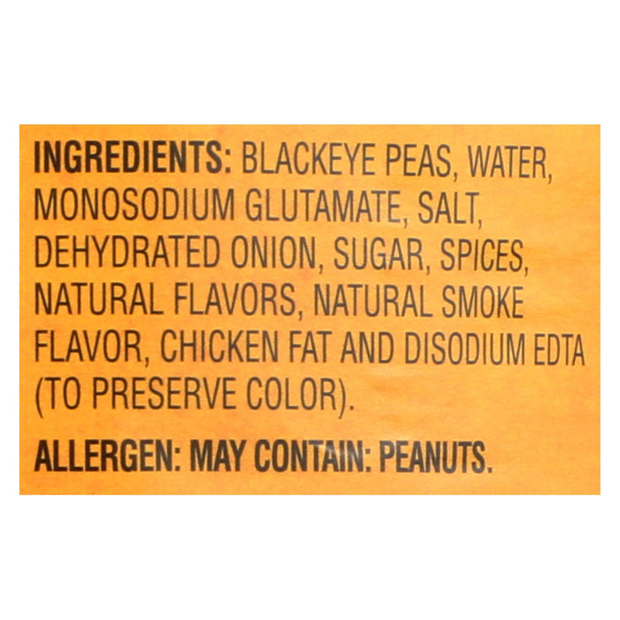 Sylvia's Black Eye Peas - Seasoned - Case Of 12 - 15 Oz
