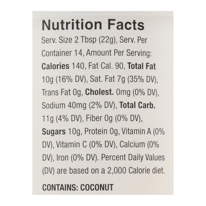 Miss Jones Baking Organic Frosting - Vanilla Buttercream - Case Of 6 - 320 Gram.