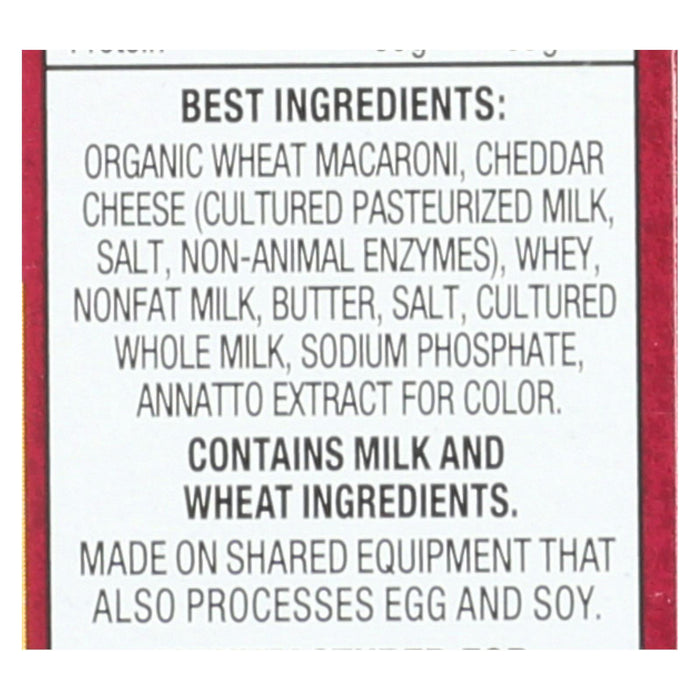 Annie's Homegrown Low Sodium Macaroni And Cheese - Case Of 12 - 6 Oz