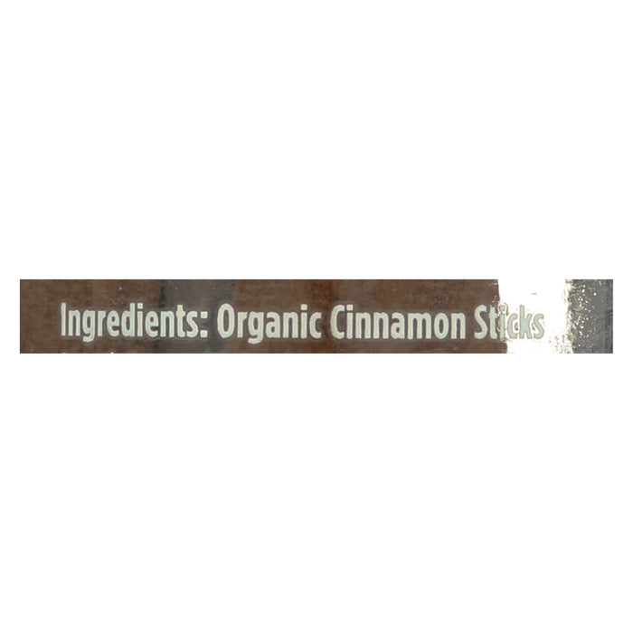 Spicely Organics - Organic Cinnamon - Sticks - Case Of 3 - 6 Count.