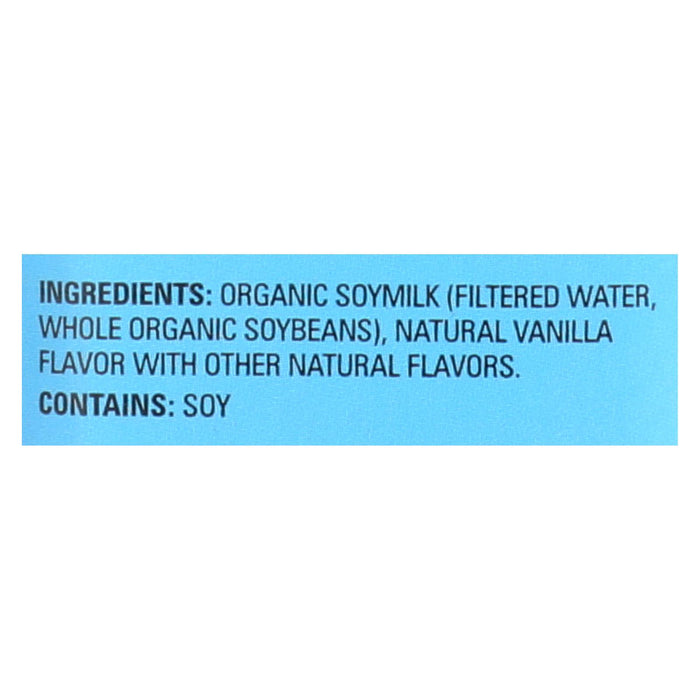 Westsoy Organic Vanilla - Unsweetened - Case Of 12 - 32 Fl Oz