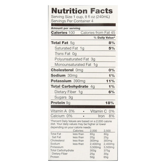 Westsoy Organic Vanilla - Unsweetened - Case Of 12 - 32 Fl Oz