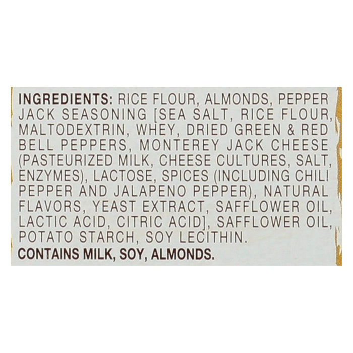 Blue Diamond -Nut Thin Crackers - Pepper Jack - Case Of 12 - 4.25 Oz.