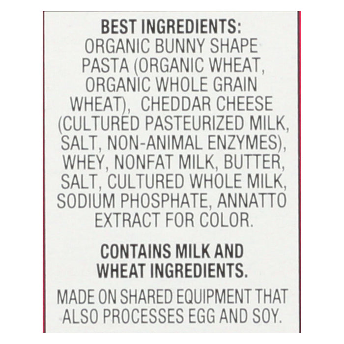 Annies Homegrown Macaroni And Cheese -Organic - Bunny Pasta With Yummy Cheese - 6 Oz - Case Of 12