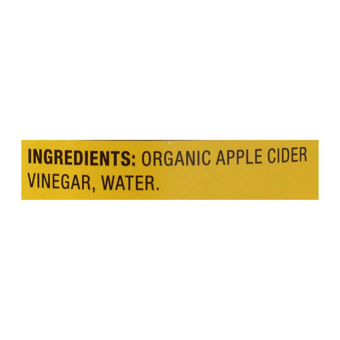 Bragg -Apple Cider Vinegar - Organic - Raw - Unfiltered - 16 Oz - Case Of 12