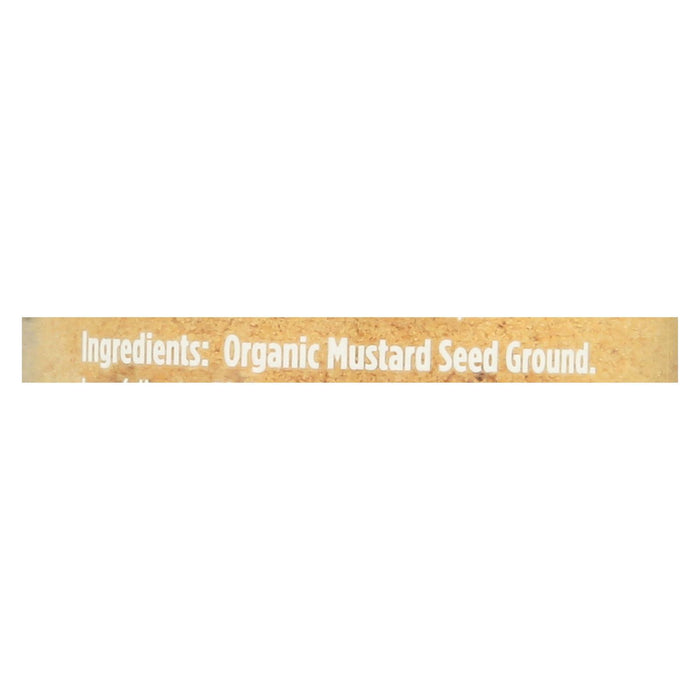 Spicely Organics - Organic Mustard - Ground - Case Of 3 - 1.7 Oz