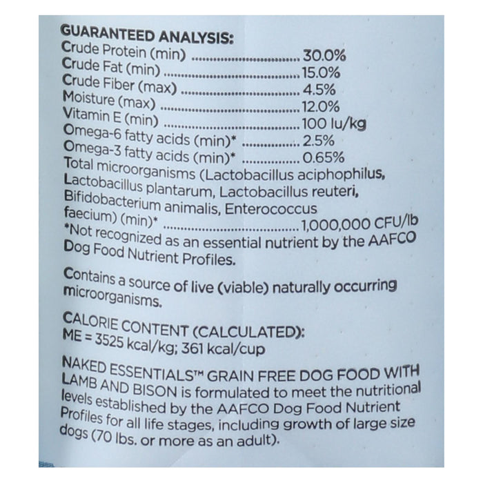 I And Love And You - Dog Kibble Lamb And Bison - Case Of 4-4 Lb.