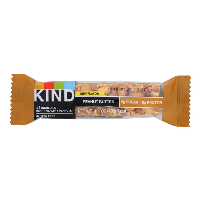 Kind - Bar Peanut Butter -Case Of 12 - 1.4 Ounces