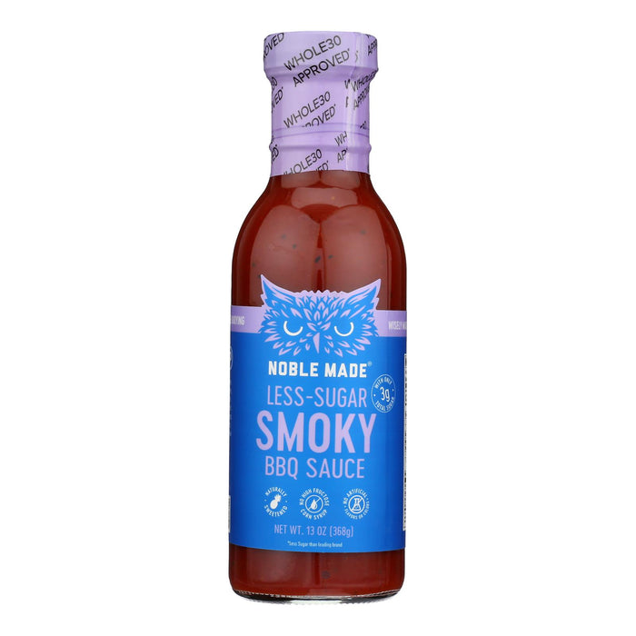 Noble Made - Sauce Barbecue Smoky -Case Of 6-13 Ounces
