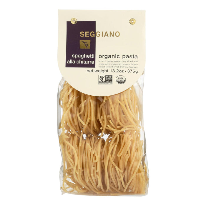 Seggiano -Pasta Organic Spaghetti Alla Chitarra - Case Of 6 - 13.2 Ounces