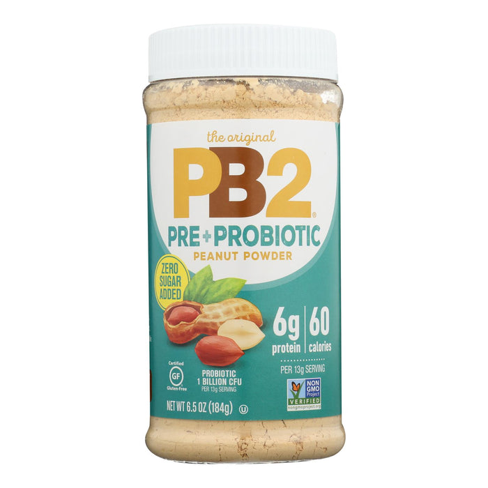 Pb2 -Peanut Powder Pre+probiotic - Case Of 6-6.5 Oz