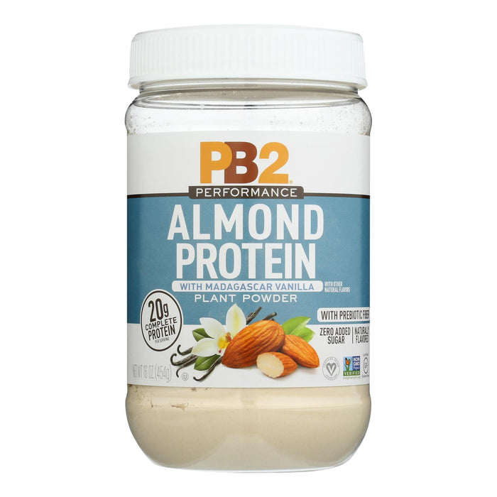 Pb2 -Almond Protein Powder W/van - Case Of 6-16 Oz