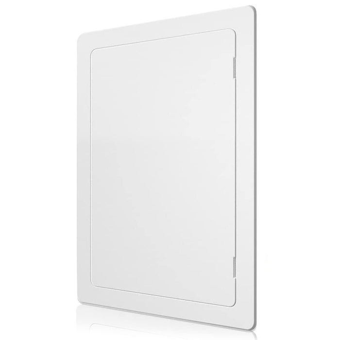 Access Panel for Drywall   6 x 9 inch   Wall Hole Cover   Access Door   Plumbing Access Panel for Drywall   Heavy Durable Plastic White
