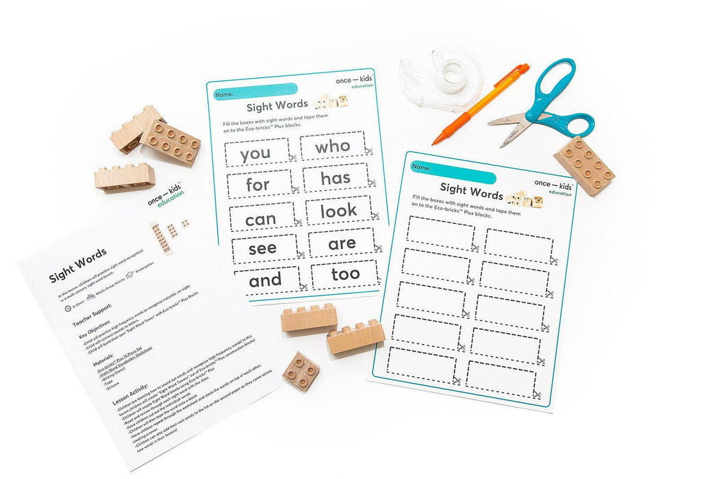 Eco-bricks™ Plus+ Natural Education 78pcs