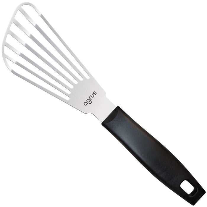 Metal Spatula for Fish Fish Turner   Stainless Steel Spatula Fish with Plastic Handle   Egg Spatula for Flipping and Moving
