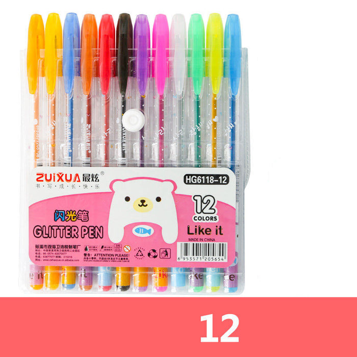 Pastel Flash Pen Highlighters for Hand Account Crafting