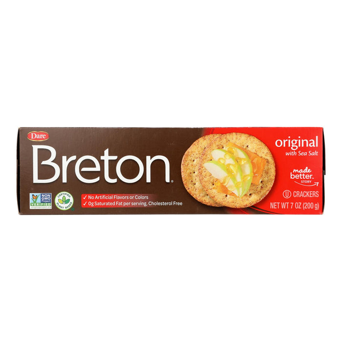 Breton/dare - Crackers Original - Case Of 12-7 Oz.