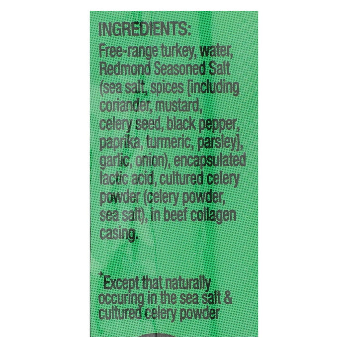 Nick's Sticks Snack Sticks - Turkey - Case Of 25 - 1.7 Oz