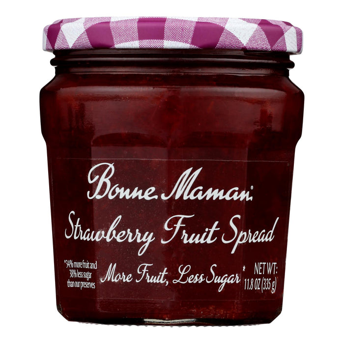 Bonne Maman - Fruit Spread Strawberry - Case Of 6-11.8  Oz