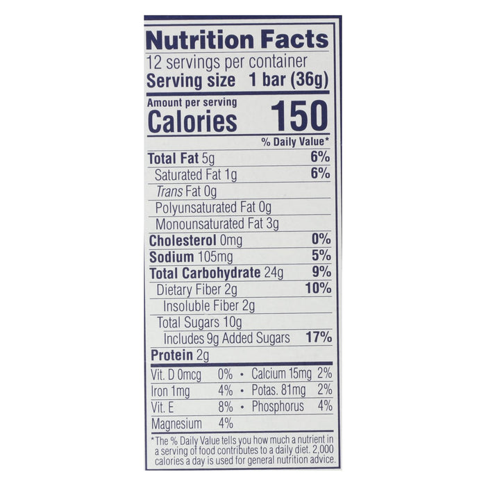 Clif Bar Organic Clif Kid Zbar - Iced Oatmeal Cookie - Case Of 18 - 1.27 Oz Bars.