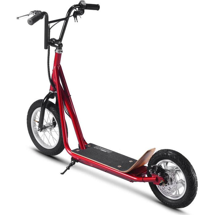 Mototec Groove 36v 350w Big Wheel Lithium Electric Scooter Red.