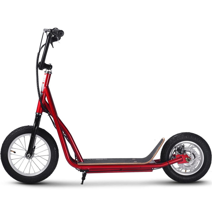 Mototec Groove 36v 350w Big Wheel Lithium Electric Scooter Red.