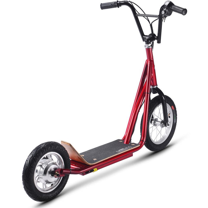 Mototec Groove 36v 350w Big Wheel Lithium Electric Scooter Red.