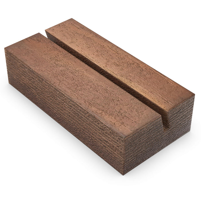 12 Pack Wood Place Card Holder   Small Place Card Holders for Table   Brown Table Number Holders for Wedding   Table Sign Holders   Picture   Wooden Photo Holders for Tables   Mini Place Card Stands