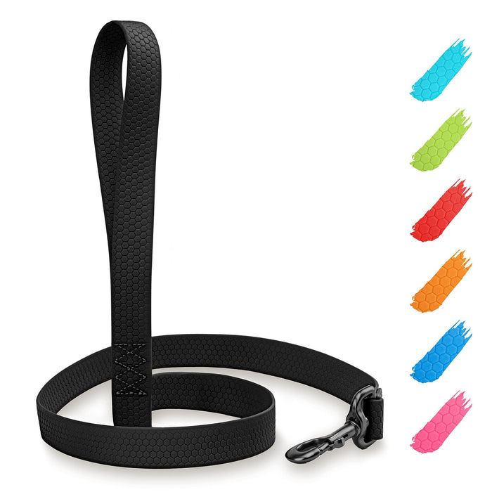 Waterproof Dog Leash 4 Ft   6 Ft   Anti Slip Dog Leash for Large Dogs Small and Medium Dogs   Heavy Duty Dog Leash with Water and Dirt Resistant   Long Or Short Dog Leashes for Boy & Girl Dogs