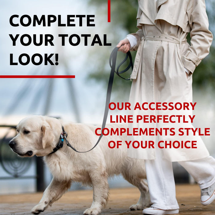 Waterproof Dog Leash 4 Ft   6 Ft   Anti Slip Dog Leash for Large Dogs Small and Medium Dogs   Heavy Duty Dog Leash with Water and Dirt Resistant   Long Or Short Dog Leashes for Boy & Girl Dogs