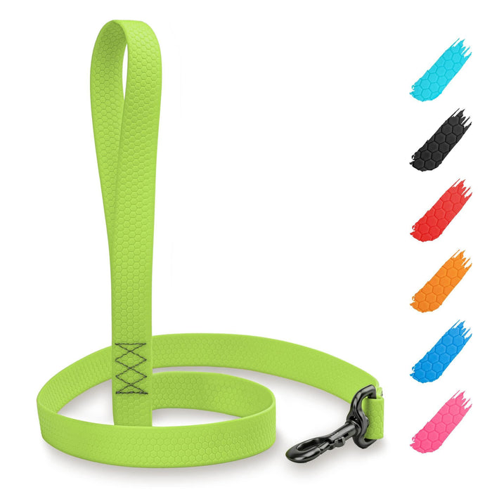 WAUDOG Waterproof Dog Leash 4 Ft   6 Ft   Anti Slip Dog Leash for Large Dogs Small and Medium Dogs   Heavy Duty Dog Leash with Water and Dirt Resistant   Long Or Short Dog Leashes for Boy & Girl Dogs