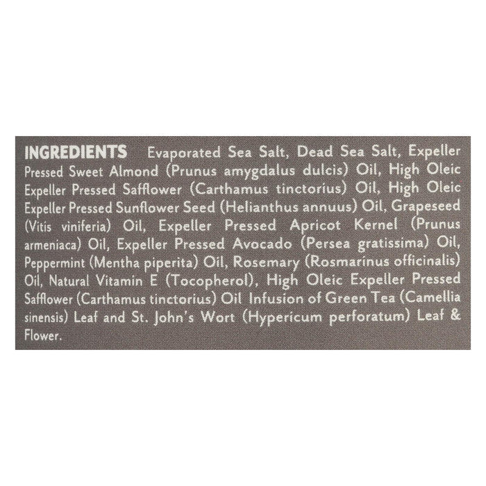 Soothing Touch Salt Scrub - Peppermint/rosemary - 20 Oz.