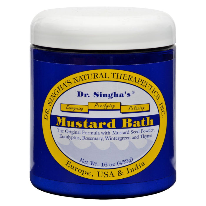 Dr. Singha's Mustard Bath - 16 Oz.