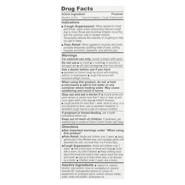 Olbas - Analgesic Salve - 1 Oz.