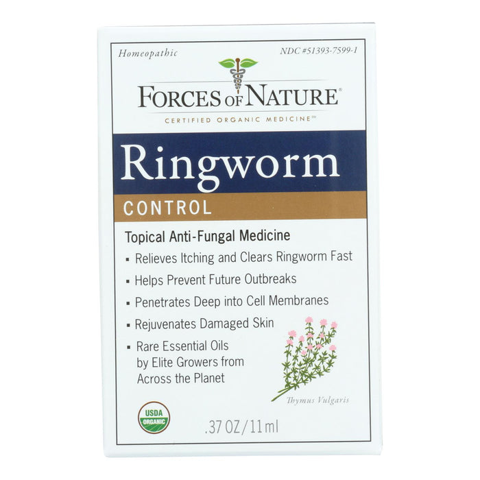 Forces Of Nature - Organic Ringworm Control - 11 Ml.