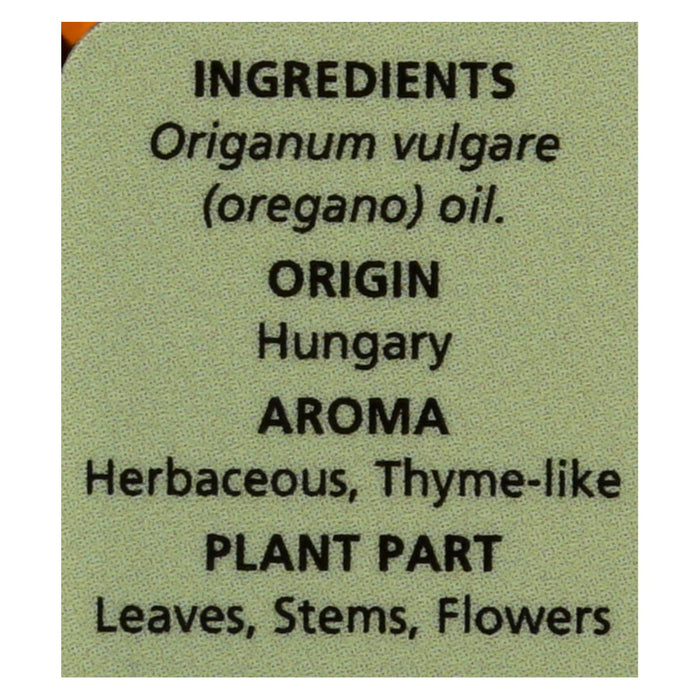 Aura Cacia - Essential Oil - Oregano - 0.5 Fl Oz