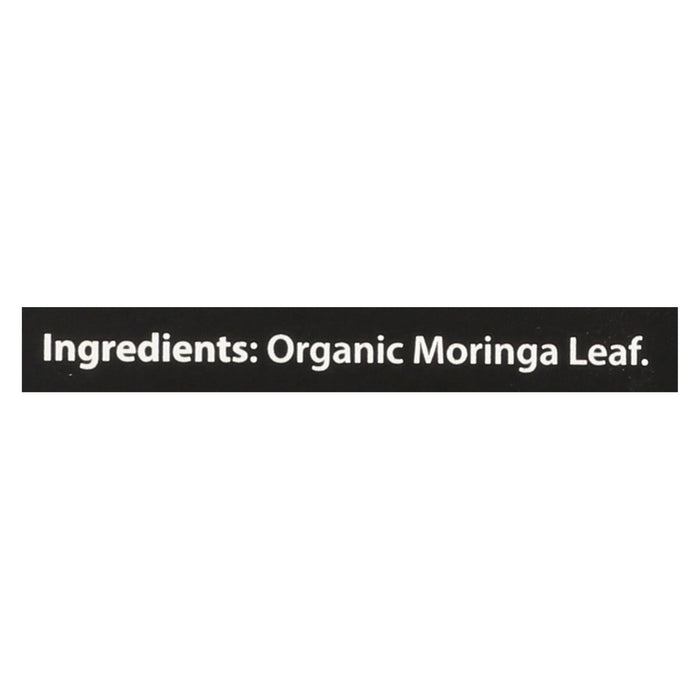 Buddha Teas - Organic Tea - Moringa - Case Of 6 - 18 Bags.