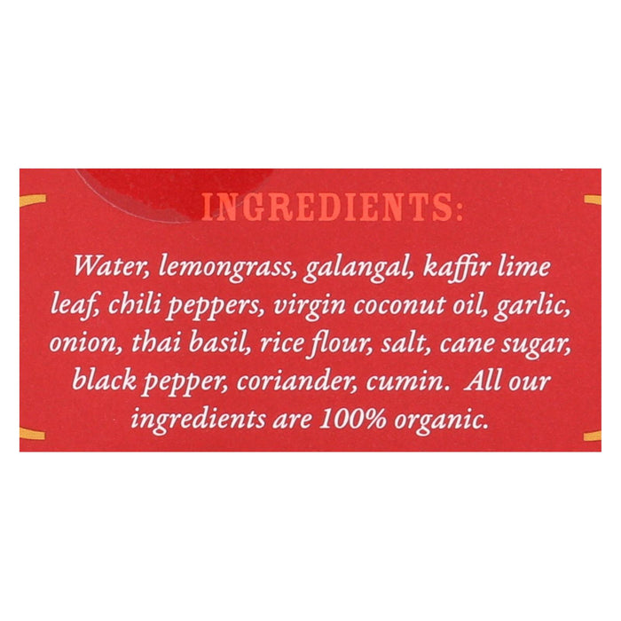 Mike's Organic Curry Love - Organic Curry Paste - Red Thai - Case Of 6 - 2.8 Oz