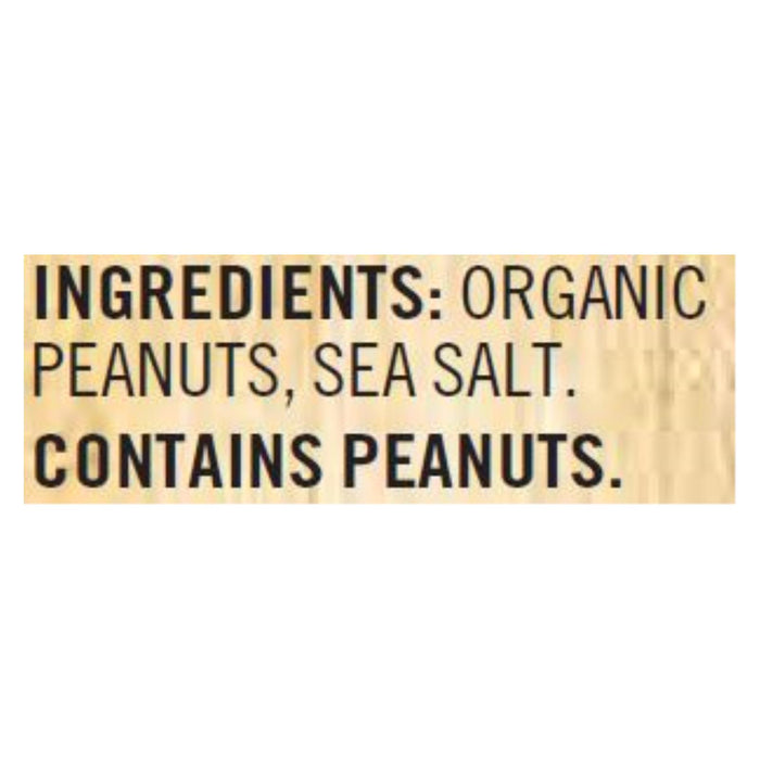 Woodstock Organic Crunchy Easy Spread Peanut Butter - Case Of 12 - 35 Oz