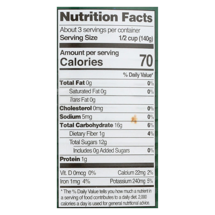 Native Forest Organic Chunks - Papaya - Case Of 6 - 14 Oz