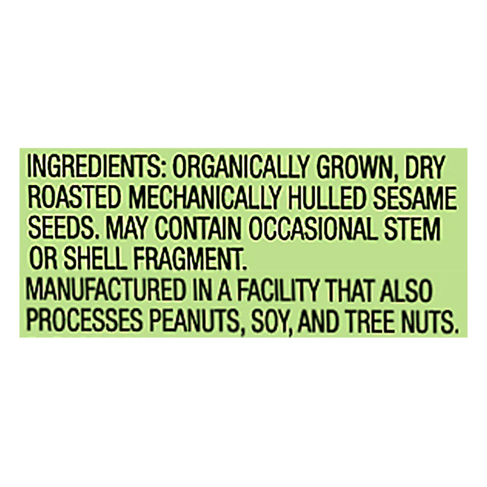 Once Again Sesame Tahini Organic -Single Bulk Item - 9lb