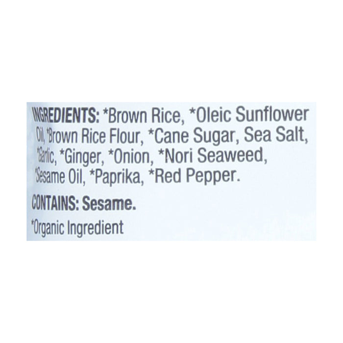 Lundberg Family Farms - Rice Ck Mini Ginger Swd - Case Of 6-5 Oz.