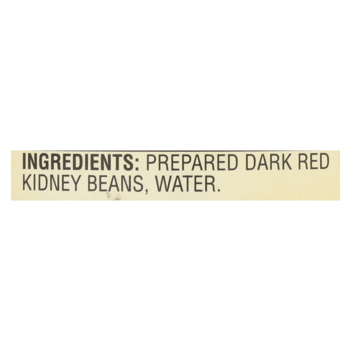 Kuner - Dark Red Kidney Beans - No Salt Added - Case Of 12 - 15 Oz.