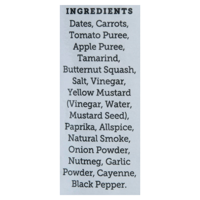 True Made Foods - Bbq Sauce Memphis No Sugar - Case Of 6-18 Oz