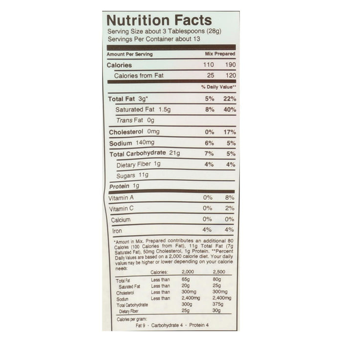 Miss Jones Baking Co Sea Salt Chocolate Chip Cookie Mix - Case Of 6 -13 Oz